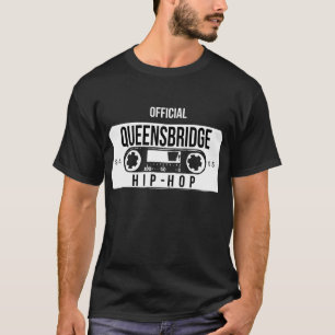 Camisa oficial del rap del hip-hop de Queensbridge