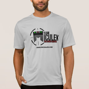 Camisa oficial del tiroteo del competidor de