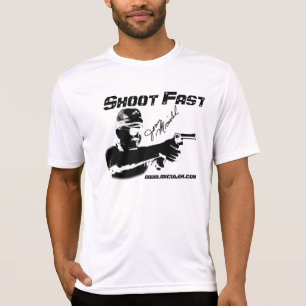 Camisa oficial del tiroteo del competidor de Jerry
