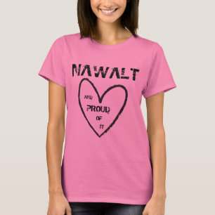 Camisa orgullosa de la mujer de NAWALT