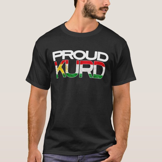 Camisa orgullosa del Kurd (Anverso)