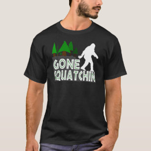 Camisa original ida del diseño de Squatchin