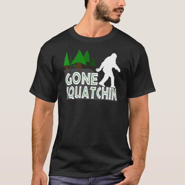 Camisa original ida del diseño de Squatchin (Anverso)