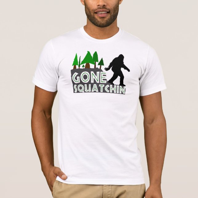 Camisa original ida del diseño de Squatchin (Anverso)