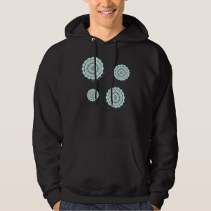 Camisa oscura de hombre de tejido de loto