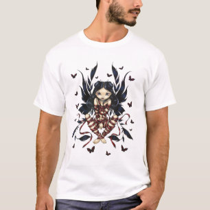 Camisa oscura de la hada de la cinta