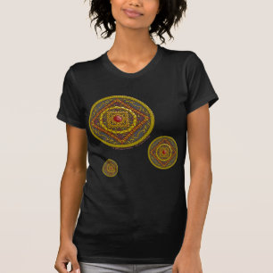 Camisa oscura de Scorpio Mandala para las mujeres