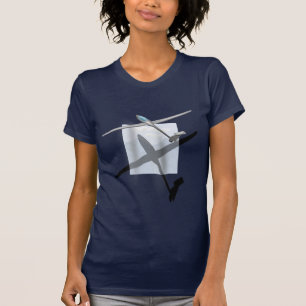 Camisa oscura menuda de deslizamiento de las