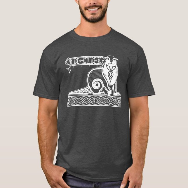 Camisa oscura para hombres (Anverso)