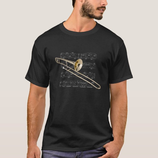 Camisa (oscura) - Trombona (tenor) - Escoja su col (Anverso)