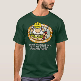 Camisa oxidada del destornillador