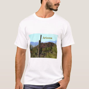 Camisa paisaje montañoso de Saguaro Tucson Arizona