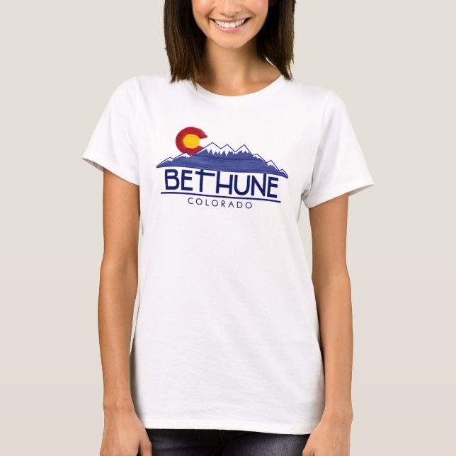 Camisa para damas de Bethune Colorado (Anverso)