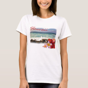 Camisa para damas de la playa de Hawái