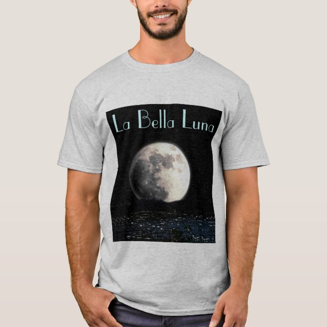Camisa para hombre de Bella Luna del La (Anverso)