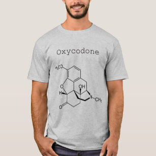 Camisa para hombre de la molécula de Oxycodone