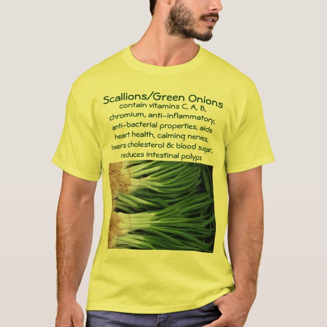 Camisa para hombre de los Scallions/de las (Anverso)