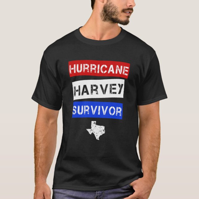 Camisa para hombre de Tejas del superviviente de (Anverso)