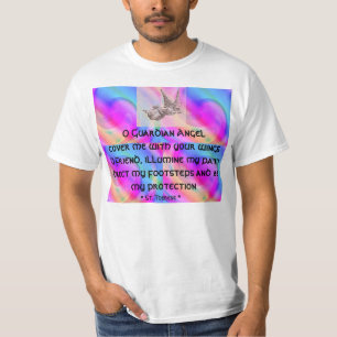 Camisa para hombre del ángel de guarda