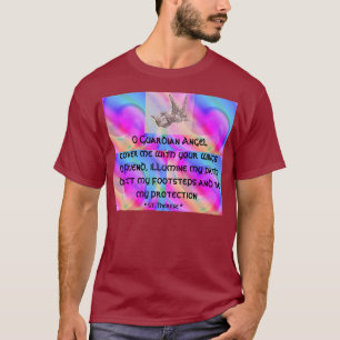Camisa para hombre del ángel de guarda