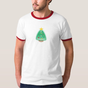 Camisa para hombre del árbol de Squee del navidad
