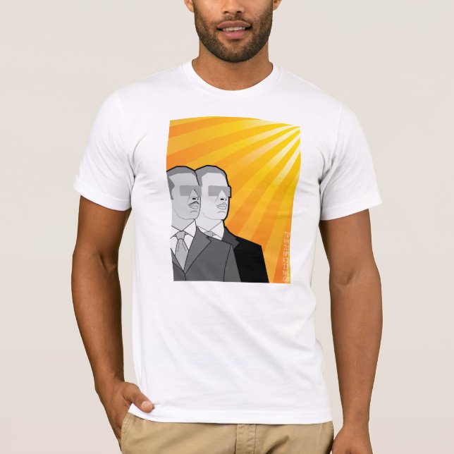 Camisa para hombre del caso de la máscara de la (Anverso)