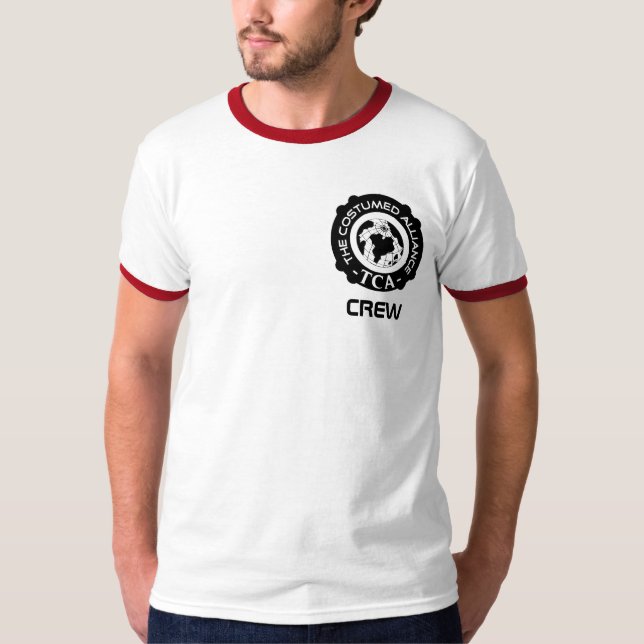 Camisa para hombre del equipo, roja (Anverso)