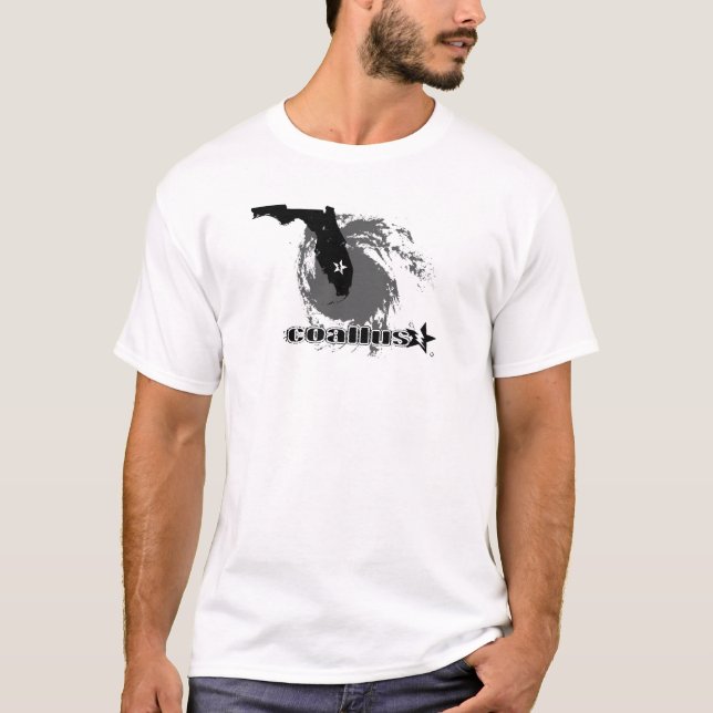 camisa para hombre del huracán (Anverso)