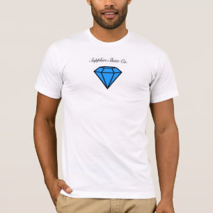 Camisa para hombre del zafiro del patín pequeña