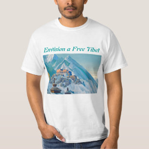 Camisa para hombre libre de Tíbet