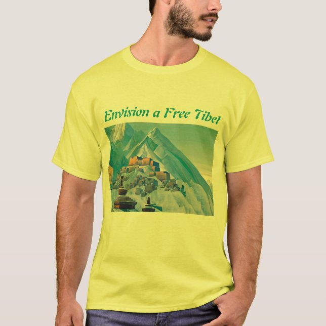 Camisa para hombre libre de Tíbet (Anverso)