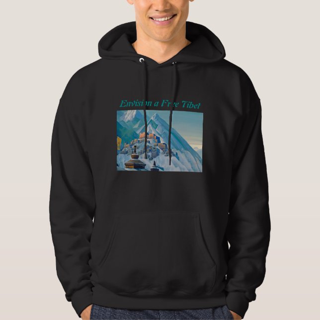 Camisa para hombre libre de Tíbet (Anverso)