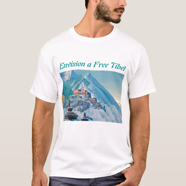 Camisa para hombre libre de Tíbet (Anverso)