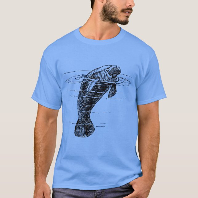 Camisa para hombres de Manatee (Anverso)