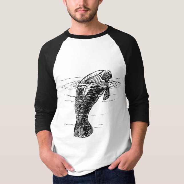 Camisa para hombres de Manatee (Anverso)