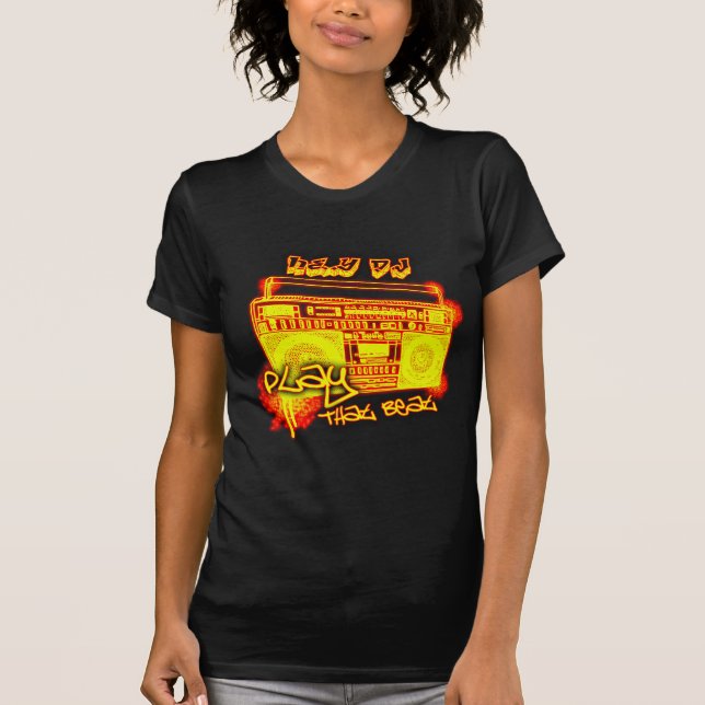 camisa para mujer de HIP HOP (Anverso)