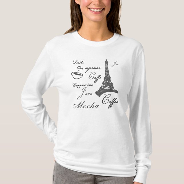 Camisa para mujer de Java París de los amantes de (Anverso)