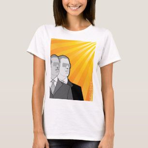 Camisa para mujer del caso de la máscara de la