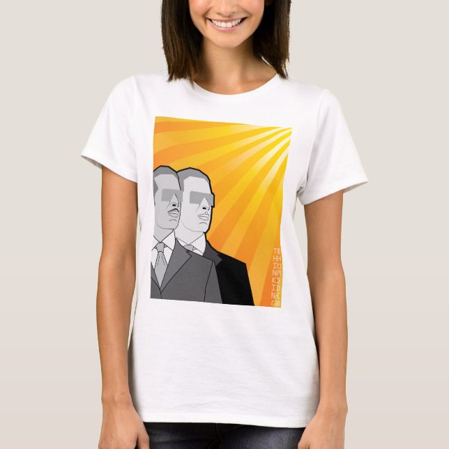 Camisa para mujer del caso de la máscara de la (Anverso)