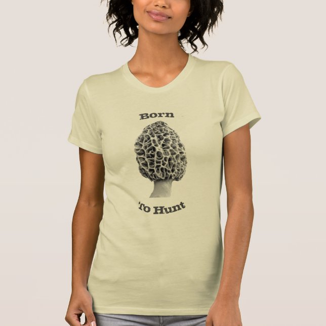 Camisa para mujer del cazador de la seta de la (Anverso)
