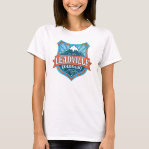 Camisa para mujer del escudo verde azulado de