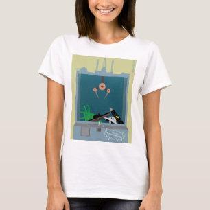 Camisa para mujer del explorador de Glomar