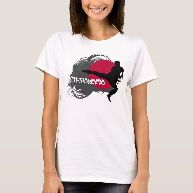 Camisa para mujer del Taekwondo (Anverso)