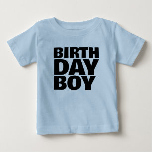CAMISA PARA NIÑOS BIRTHDAY BOY