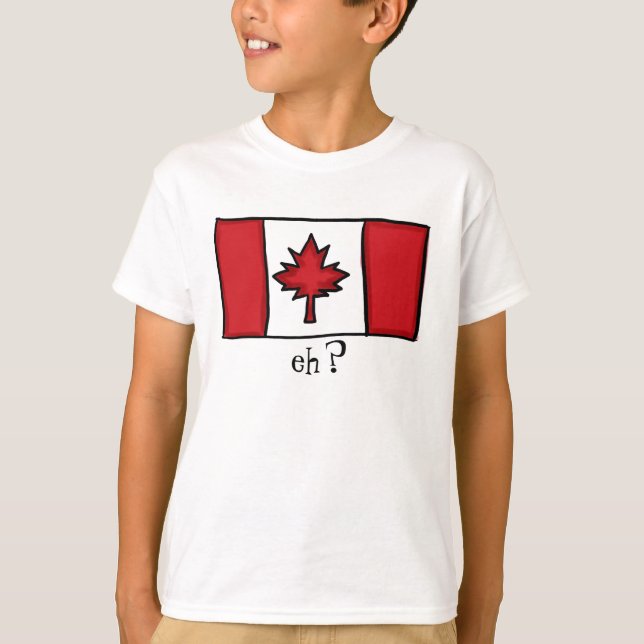Camisa para niños de Canadá (Anverso)