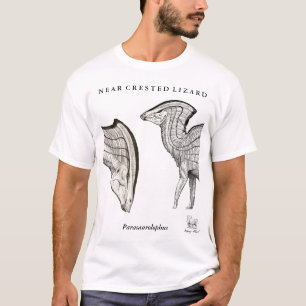 Camisa Parasaurolophus Gregory Paul del dinosaurio