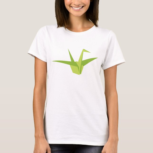 Camisa Pareja de Crane Origami (Hers) (Anverso)