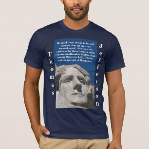 Camisa patriótica de Thomas Jefferson (oscuridad