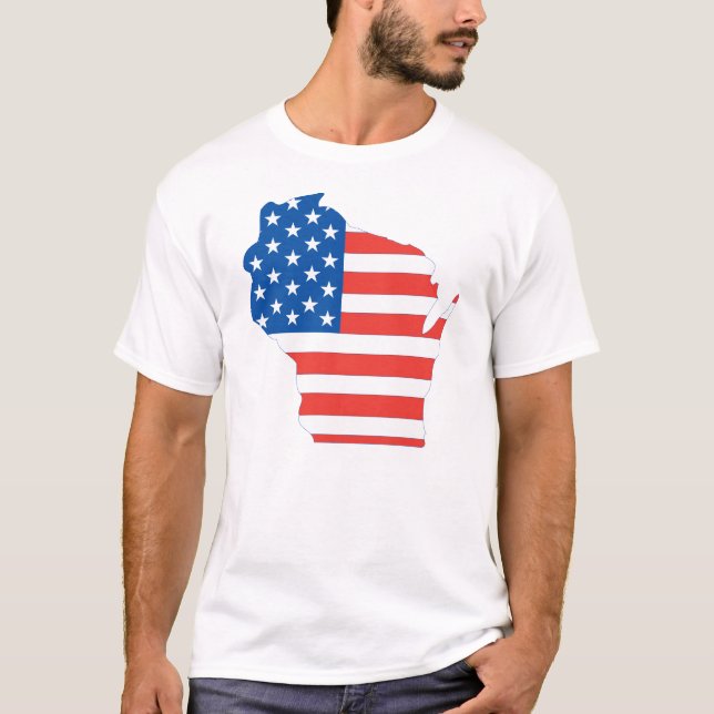 Camisa patriótica de Wisconsin (Anverso)