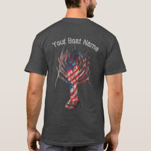 Camisa patriótica del personalizado de la langost